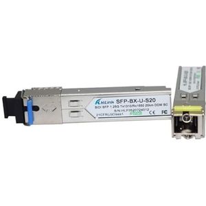 1.25G LC/SC 1G 1000BASE 1310nm/1550nm 3km/20km WDM SFP (20km SC Connector)