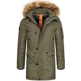 JACK & JONES - Jarl - Winterparka - Effen - Gedeeltelijk Gevoerd
