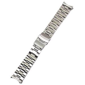22mm Duiken Stalen Metalen Band Fit weer for Casio Duro Mdv107-1A MDV106-1A Marlin Horloge Polsbandje Armband band Vervangende Onderdelen (Color : 2, Size : 22mm)