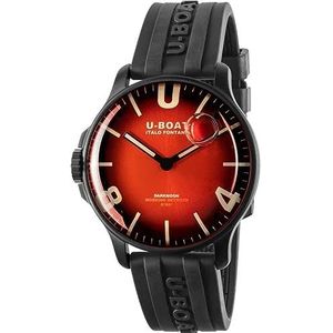 U-Boat 8697 Men's Cardinal Red Darkmoon Watch