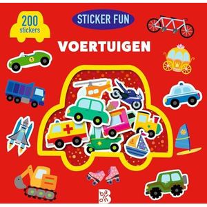 Sticker Fun: Voertuigen 200 stickers 3-4 jaar 3+