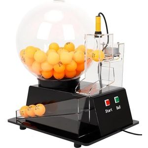 Loterij Bingo Ball Machine, Automatische Elektrische Acryl Bingo Kooi en Ballen Set Bingo Spelsets voor Volwassenen Grote Groep Familie