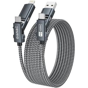 Lot 2 kabels 20 cm USB Lightning-oplader wit voor iPhone 14 / 13 / 12 / 11 / SE / X / XR / 7 / 8 / 6 / 5 / AirPods Phonillico® - Câble téléphone portable | fnac België