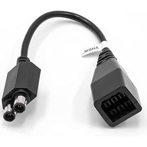 vhbw Adapterkabel compatibel met voeding van Xbox One, Xbox 360 Slim naar Xbox 360 Slim - AC adapter converter