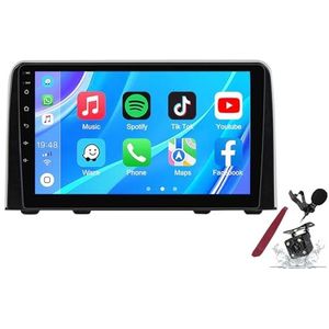 Android 14 Autoradio Stereo voor H-onda CRV (2016-2018) 9 ""Touchscreen Multimedia Speler met Draadloze Carplay GPS Navigatie FM RDS Bluetooth 5G-WiFi SWC DSP,M100s
