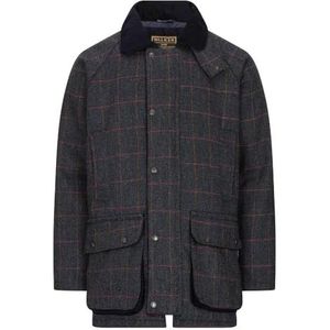 Walker & Hawkes - Heren derby jas - schietjas - jagersjas - country jas - tweed - blauw - M