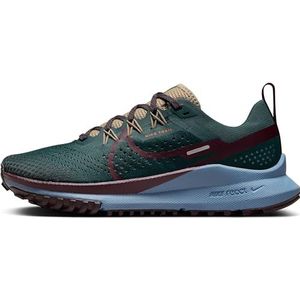 NIKE W React Pegasus Trail 4, damesonderstuk, Donkere jungle, nachtbruin, kaki, 42.5 EU