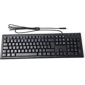 Europese Portugese Taaltoetsenbord Zwarte USB Bedraad voor Vensters