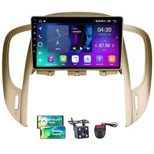 Android 13 GPS-Autoradio voor Buick LaCrosse 2009-2013 9 inch Touchscreen met Bluetooth 5.0/SWC/FM RDS DAB+ Radio/Carplay Android Auto/DSP Video Stereo Speler + DVR Achtercamera(NF-1)