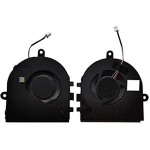 Laptop CPU koelventilator Voor For DELL Vostro 3481 Zwart