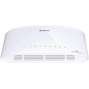 D-Link 5-Port 10/100/1000 Desktop Switch Unmanaged L2 Gigabit Ethernet (10/100/1000) Wit