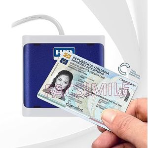 Internavigare HID Omnikey 5022 USB-reader voor elektronische identiteitskaart CIE 3.0, plug & play voor Mac en Win (alle versies)