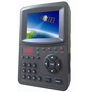 Satellietzoekers Digitale Satellietzoeker KPT 968HD Meter 3.5 TFT LED DVB-S2 DVB-S Sat Finder MPEG-4 1080P Full HD Draagbare Satfinder KPT-968G LCD-scherm met meter met satellietdetectie