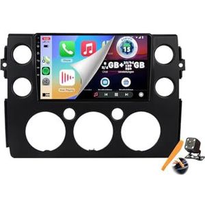 Zwart,Y600S,YLOXFW Auto Stereo Android 15.0 Radio Sat Nav voor FJ Cruiser 2006-2020 GPS Navi 9'' Cartablet Multimedia Video Player FM BT Ontvanger met Carplay 4G 5G WiFi DSP SWC