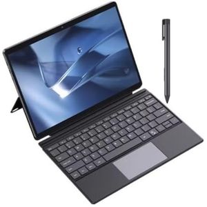 FKONGD 2024 Hi10 Max 2 IN 1 Tablet Laptop Core N100 12.9 inch 3K IPS-scherm 12 GB RAM 512 GB SSD Tabletten 2.4G/5G Wifi (inclusief toetsenbord en stylus inbegrepen)