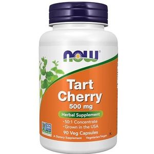 NOW Foods Tart Cherry, 500mg - 90 vcaps