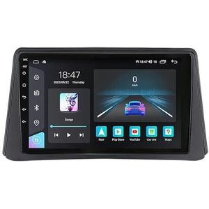 Android 14 autoradio voor Opel Mokka 1 2012-2016 Carplay Wireless Android Auto,Dubbel Din autoradio 9 Inch met Navigatie Bluetooth WiFi GPS HiFi RDS/FM+AHD achteruitrijcamera/DVR(G5 2G+32G)
