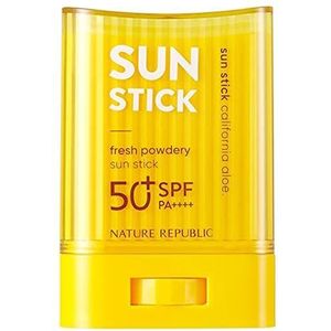 Nature Republic Fresh Powdery Sun Stick SPF50+/PA++++ Waterproof Sun Stick 22g Korean Skincare