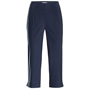 Stehmann Ina-530, comfortabele, elastische capribroek, marineblauw, 44