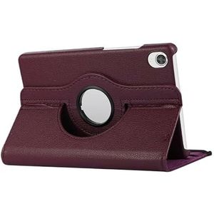 360 Roterende Tablet Cover Geschikt for Lenovo Tab M8 FHD TB-8705F/TB-8705N HD TB-8505F/X 8 inch Stand tablet Gevallen(PURPLE)