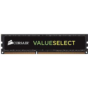 Corsair CMV4GX3M1C1600C11 Value Select 4GB (1x4GB) DDR3 1600Mhz CL11 Standaard Desktop Memory Zwart