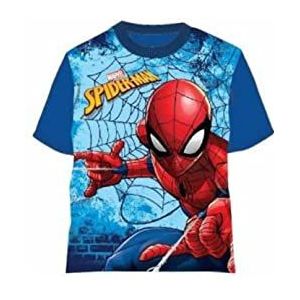 Spider-Man T-shirt katoen groot 98-128 kleur marine, blauw, blauw, 98 cm