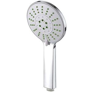 KJJFIPCXP Handdouche Hoofd Hoge Druk 5 Spray Instellingen Massage Spa Afneembare Hand Held Douchekop Chrome Gezicht, L (M)