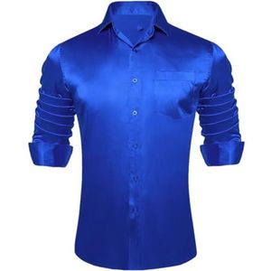 Hgvcfcv Mannen Shirts Lange Mouw Shirt Heren Lange Mouw Slim Fit Jurk Shirts, Yc-2326, S