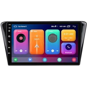 Dubbele DIN Android 14 autoradio voor Peugeot 408 2014-2018 9 Duim QLED Touch screen-met Draadloze Carplay Android Auto GPS navigatie 4G WiFi Stuurwielbediening achteruitrijcamera(P3 WIFI 4-Core 2G+32