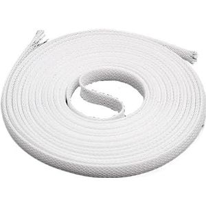 Kabelbeveiligingskabels weven， Kabelbinder 1/5/10/20M Geïsoleerde vlechthuls Strakke draadwartel Kabelbescherming Uitbreidbare kabelhuls 2-25mm(10m,20mm)