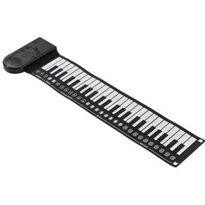 Opvouwbaar Muzikaal Toetsenbord Met 49 Toetsen Slijtvaste, Zachte, Milieuvriendelijke Elektrische Piano Voor Thuis Draagbaar Keyboard Piano
