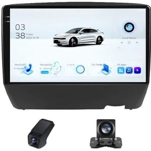 Draadloze Carplay Android 14 Autoradio 2 Din 9 inch autoradio geldt voor Toyota Vitz XP10 Yaris Platz Echo 1999-2005 met Android Auto 9 inch met Bluetooth FM/RDS/Achteruitrijcamera(C20Plus)