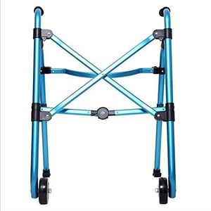 Loophulp Lichtgewicht voorwiel Walker Roller Walker Opvouwbare loopframes In hoogte verstelbare standaard Walker voor senioren Volwassen ouderen