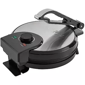 Crêpe- en pannenkoekmaker, elektrische bakpan, frituurpan, enkelzijdige non-stick crêpesmaker, draagbare ontbijtmachine, spreider voor frituren en bakken Tortilla Blintzes Pannenkoeken Eieren