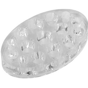 Filfeel Kleurkaphouder, plastic, tattoo pigment inkt cap bekerhouder stand kit volledige set in ovaal