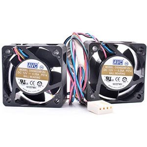 DS04020B12U 4cm 4020 fan DC12V 0.25A chassis server 4 lines two fan