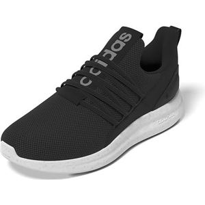 adidas Men's Lite Racer Adapt 7.0 Sneaker, Black/Grey/White, 12