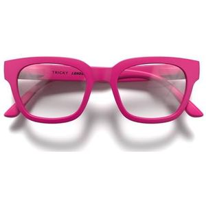 London Mole® Tricky leesbril | Koele vierkante/rechthoekige/trapeziumvormige lezers | Heren dames unisex | Veer scharnieren