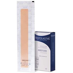 Trofolastin Littekenreductor, polyurethaan-pleister, vermindert en voorkomt hypertrofische littekens of keloïden, brandwonden en snijwonden, 4 x 30 cm, 5 stuks (1 stuk)
