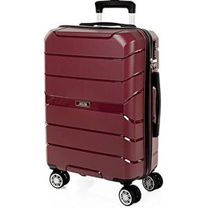 JASLEN - Koffer en Handbagage - Cabin Luggage, Trolley Handbagage, Carry On Luggage. Handbagage koffer 55x40x20 cm 161450, Granaat