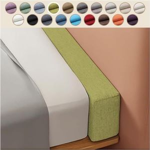 Bed Wall Gap Filler Sluit de Gap Hoofdbord Matras Vuller for Eenpersoons/Tweepersoons/Kingsize Bed Verwijderbare Wasbare Bedbrug Bedwig(Color 8,135x10x30cm)