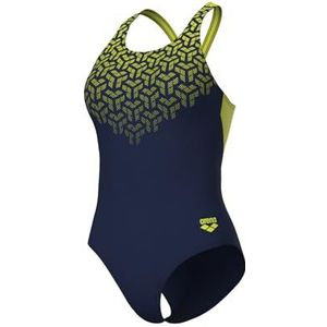 ARENA Kikko V Swimsuit V Back Graphic Badpak voor dames (1 stuk)