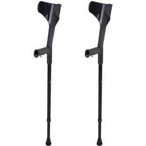 krukken voor volwassenen, Verstelbare, comfortabele polsgreep, for mannen/vrouwen met comfortabele grip, lichtgewicht armkruk