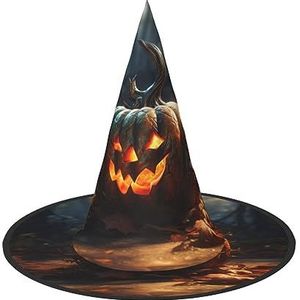 SSIMOO Herfst pompoen Halloween feesthoed, grappige Halloween-hoed, brengt plezier op het feest, maak je de focus van het feest