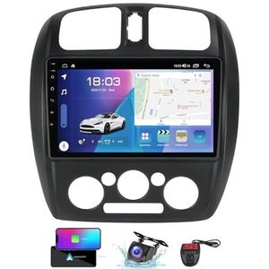 9 Inch Touchscreen Dubbel DIN Autoradio Compatibel met Mazda 323 BJ 2000-2003 met Carplay/Android Auto FM RDS DAB+ Autoradio WiFi 4G Carplay Android Auto Bluetooth 5.0 DSP(NF-5)