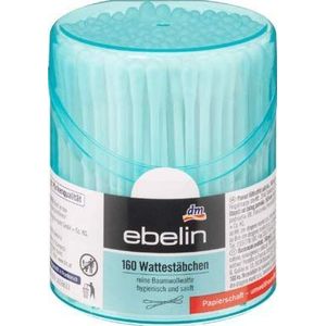 Ebelin wattenstaafjes box, 160 staafjes