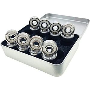 Bearings 627RS Double Row Skate Bearings High Speed Keramische Ball 5 Kralen 7x22x7mm Double Row Wiel Lagers