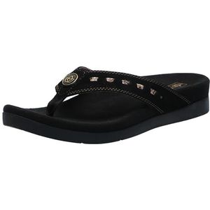 Spenco Vrouwen Laguna geweven dia sandaal, zwart, 7 UK, Zwart, 40 EU