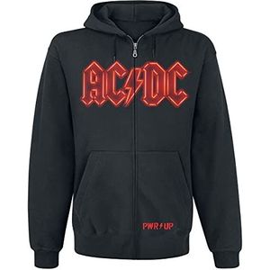AC/DC PWR UP Vest met capuchon zwart XXL 65% katoen, 35% polyester Band merch, Bands