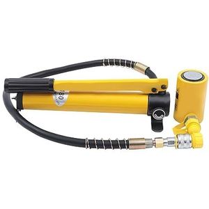 Vloerkrik, 10 ton gedeelde hydraulische krik Porta Power hydraulische flessenkrik Autocarrosserie,Krik hem op